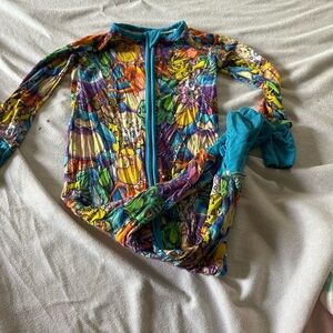 Pokemon themed long sleeved bamboo footy